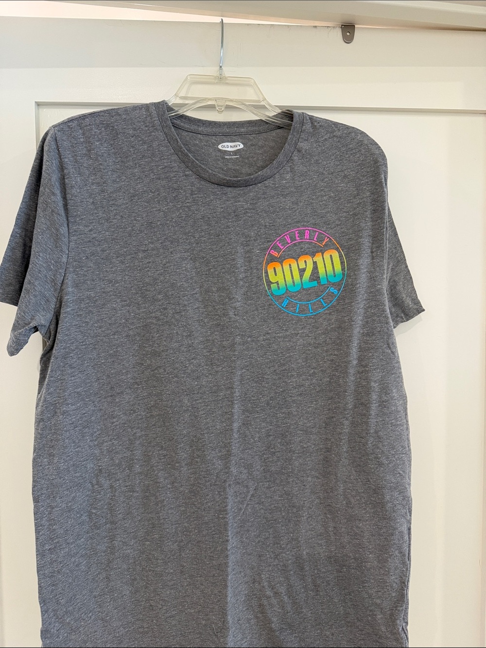 Old Navy Gray 90210 Graphic Tee